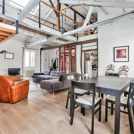 דירה Charming Duplex Bastille By Weekome *