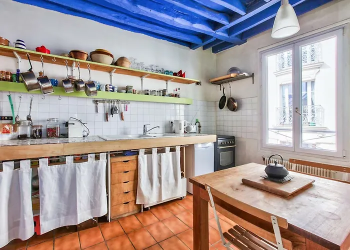דירה Charming Duplex Bastille By Weekome