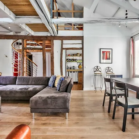 Lägenhet Charming Duplex Bastille By Weekome